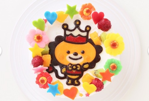 小麦粉不使用の誕生日ケーキ